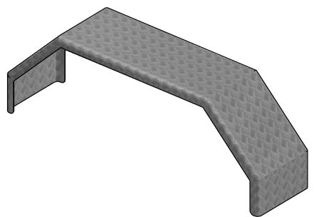 QA 135.45, AILE ALU STRIE 3/5 MM