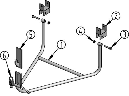 CORBEILLE SUPPORT DE ROUE Ø 580-680 MM, ZINGUE AU FEU