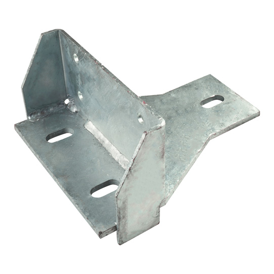 FIXATION DE PONT AVANT DOUBLE VW CRAFTER, ZINGUEE AU FEU