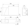 CONSOLE CHASSIS ZINGUEE AU FEU POUR FORD TRANSIT-RENAULT MASTER-FIAT-CITROEN