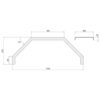 QA 135.60, AILE ALU STRIE 3/5 MM