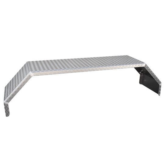 QA 273.67, AILE DOUBLE ESSIEUX  ALU STRIE 3/5 MM