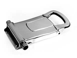 FERMETURE MORFEO LOW NOISE Ø 27 MM, INOX