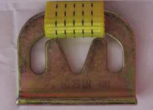 CROCHET D'ARRIMAGE POUR PROFILS 12 167 ET 12 168, 2500 daN