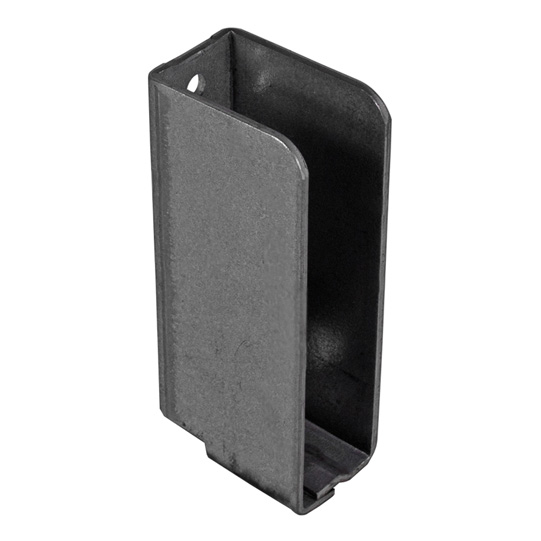 POCHE A LATTE T-LOCK, H=110, ACIER ZINGUE