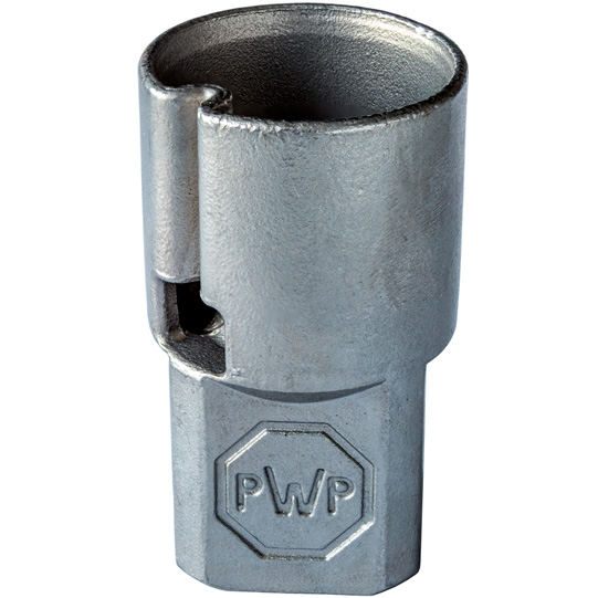 EMBOUT TENDEUR CARRE, INOX, POUR TUBE Ø 27 MM_x000D_
_x000D_
Mit BioCircle Öl Oberfläche_x000D_