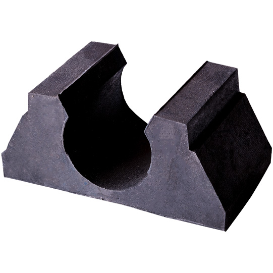 PALIER EN CAOUTCHOUC POUR TUBE DE BACHE ø 50 MM