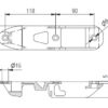 BOXER 2, POCHE POIGNEE INOX