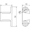 POCHE A VISSER POUR FERMETURE LONGUE