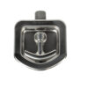 FERMETURE ENCASTREE INOX AVEC POIGNEE T