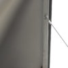 COFFRE INOX COUVERCLE MAT, 2 FERMETURES 1250X600X600