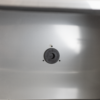 COFFRE INOX COUVERCLE MAT, 1 FERMETURE 600x400x400 mm